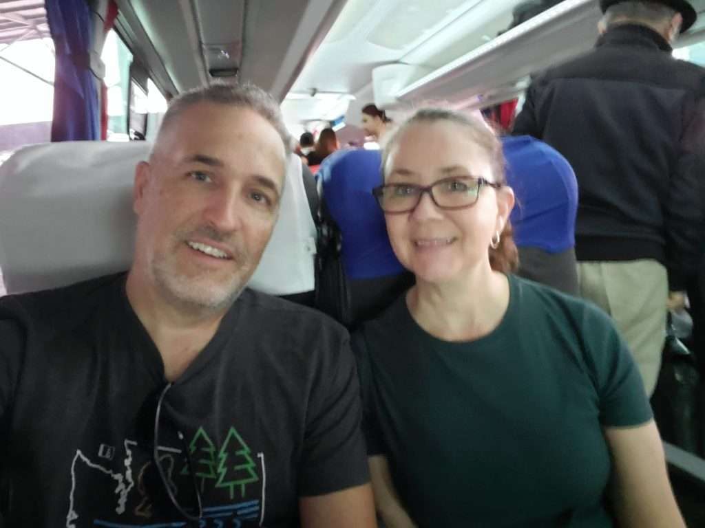 sean and deb go bus ride cuenca ecuador