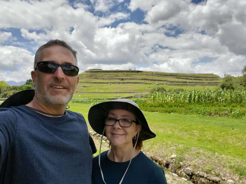 sean and deb go pumapongo museum cuenca ecuador